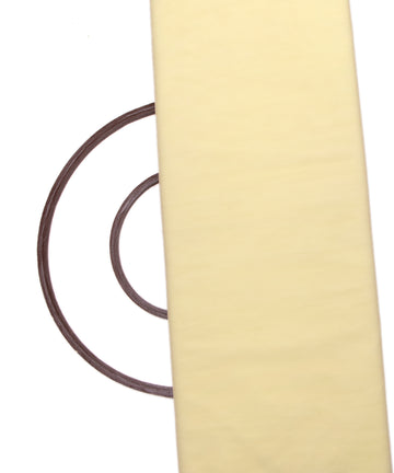 Light Lemon Yellow Colour Plain Net Fabric